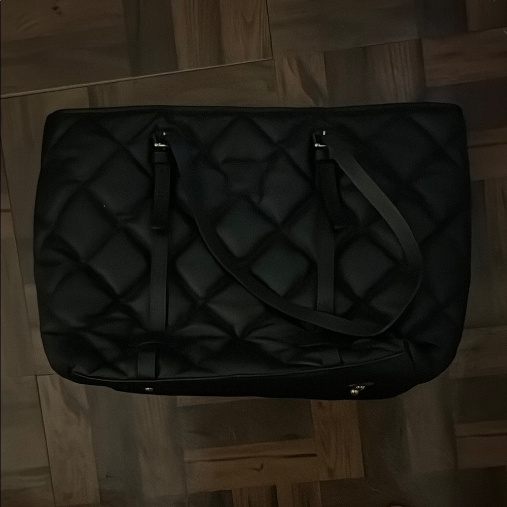 Dooney & Bourke Black Quilted Tote